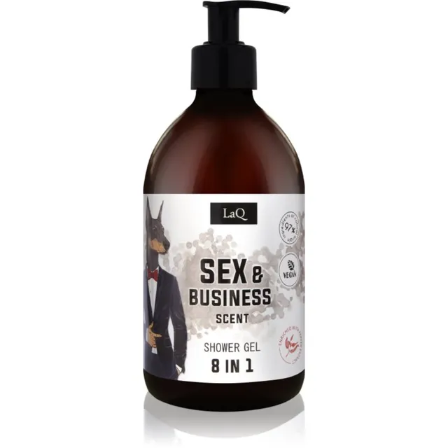 LaQ Sex & Bussiness Mahlakas dušigeel kaheksa-ühes 500 ml