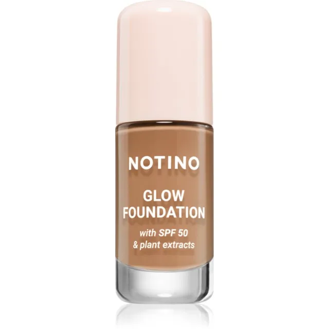 Notino Glow Foundation With SPF 50 & Plant Extracts Valgustpeegeldav jumestuskreem SPF 50 02 Medium Deep Cool 30 ml