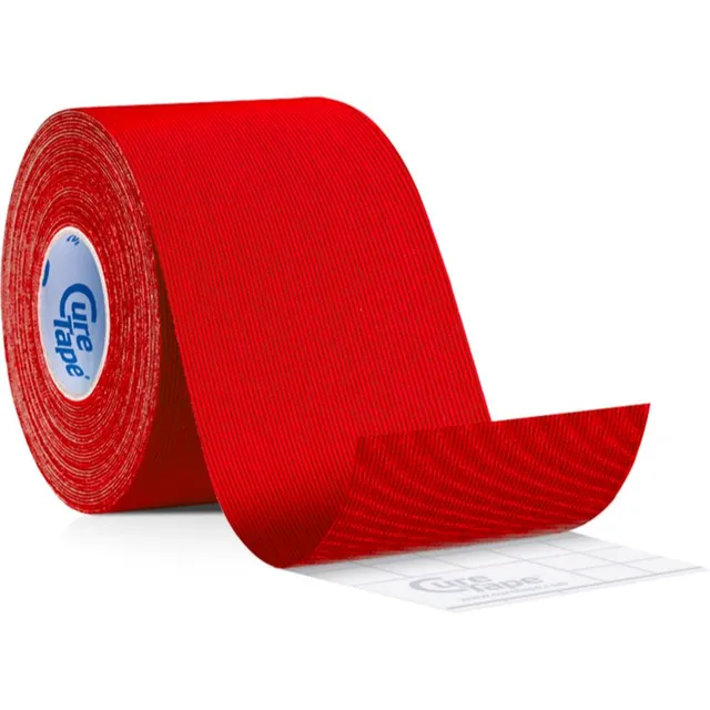 CureTape® Classic fikseeriv sporditeip värv Red 5 m