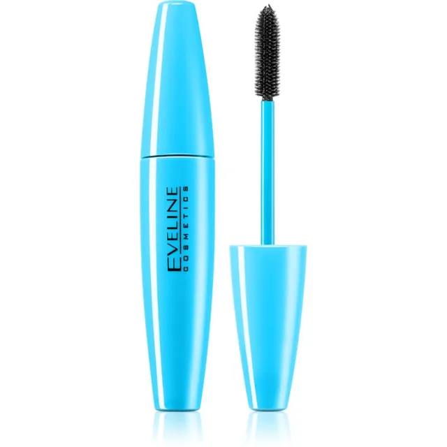 Eveline Cosmetics Big Volume Lash Veekindel ripsmetušš volüümi andva efektiga varjund Deep Black 9 ml