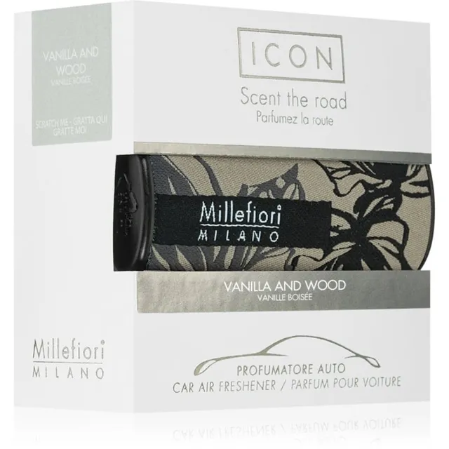 Millefiori Icon Vanilla & Wood autoõhu värskendaja 1 tk
