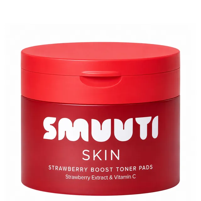 SMUUTI SKIN Strawberry Boost Toner Pads 200ml
