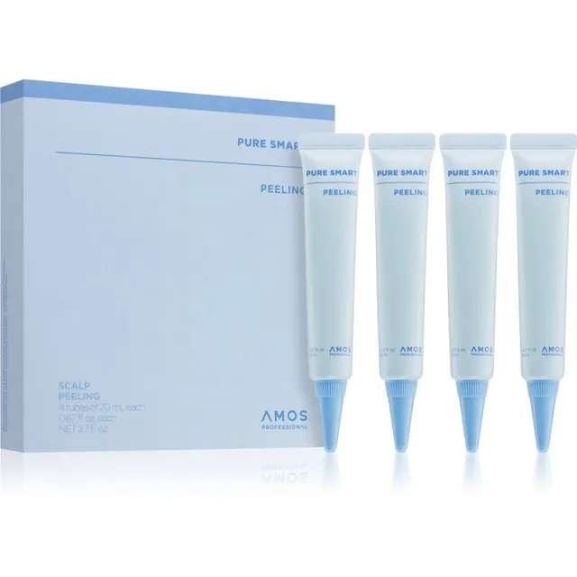 AMOS PROFESSIONAL Pure Smart Peeling peanaha koorija kõõma vastu 4x20 ml