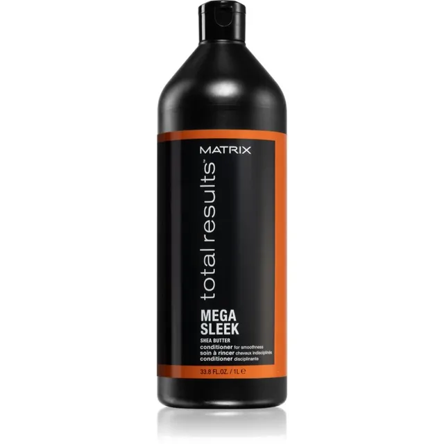 Matrix Mega Sleek Smoothing Conditioner Palsam ohjeldamatutele ja käharatele juustele 1000 ml