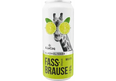 Alk.vaba õlu Fassbrause Mojito 500ml,prk
