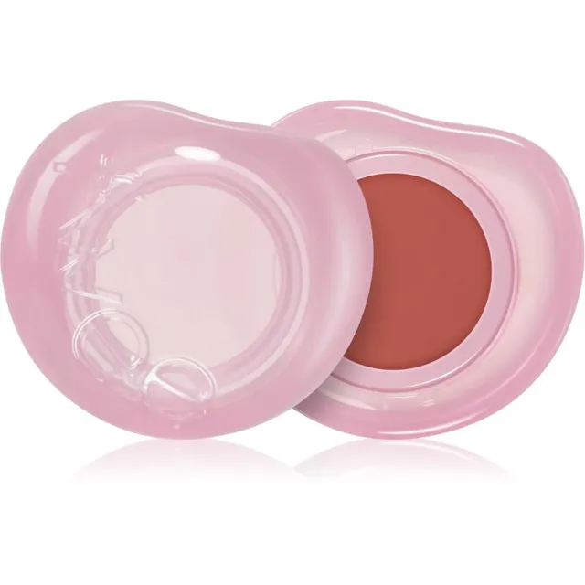 fwee Lip&Cheek Glowy Jelly Pot Toonitud palsam huultele ja põskedele varjund JS02 Caramelized 4 g