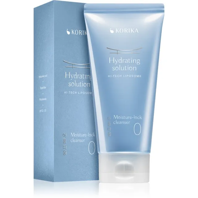 KORIKA HI-TECH LIPOSOME Hydrating solution Moisture-lock cleanser Niisutav puhastuskreem 150 ml