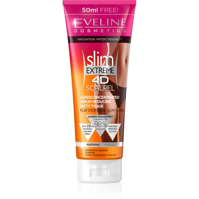 Eveline Cosmetics Slim Extreme 4D Scalpel Rasvapõletav kehaseerum 250 ml