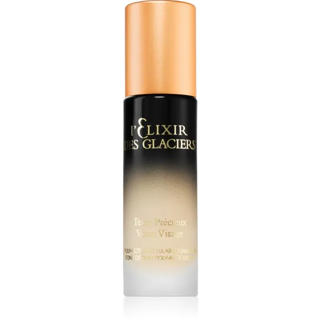 Valmont l' Elixir des Glaciers Teint Précieux Täielikult kattev jumestuskreem nahka ühtlustava ja poore minimeeriva toimega varjund Rosy Beige in New