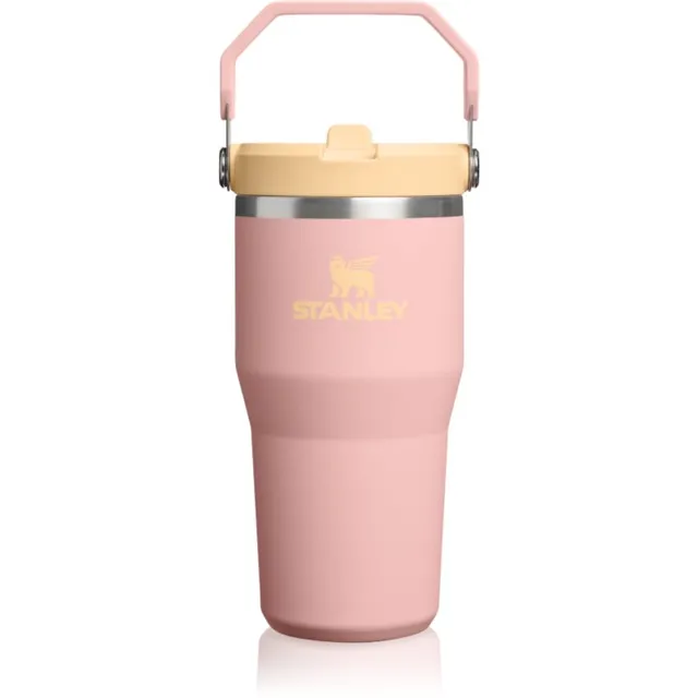 Stanley IceFlow™ Flip Straw 2.0 Tumbler roostevabast terasest termospudel Peach Rose 1 tk