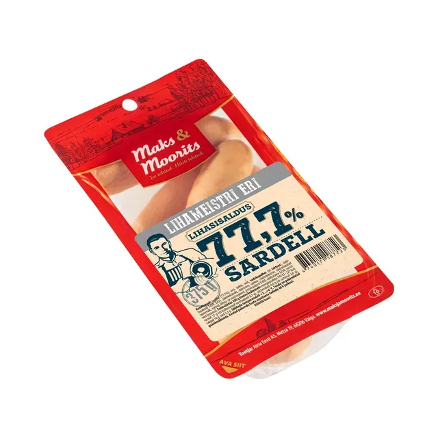 Sardell 77,7%, MAKS&MOORITS, 375 g