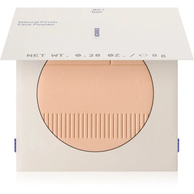 Korres Natural Finish Ühtlustav kompaktpuuder varjund 02 Medium 8 g