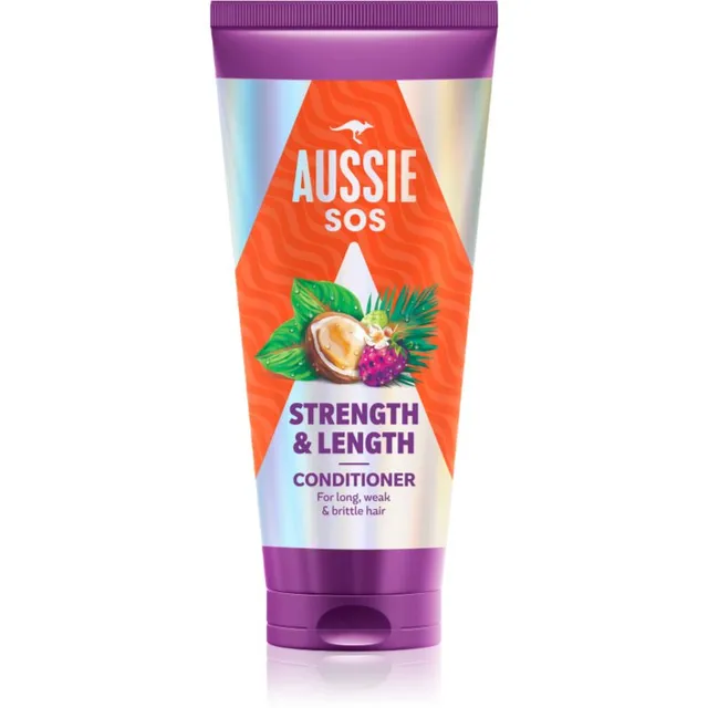 Aussie SOS Strength & Length Tugevdav palsam pikkadele juustele 200 ml