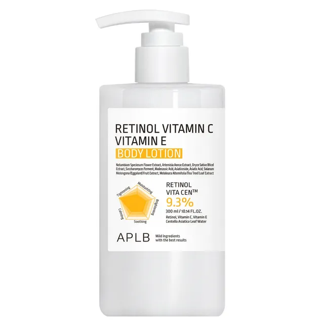 APLB Retinol Vitamin C & E Body Lotion 300ml