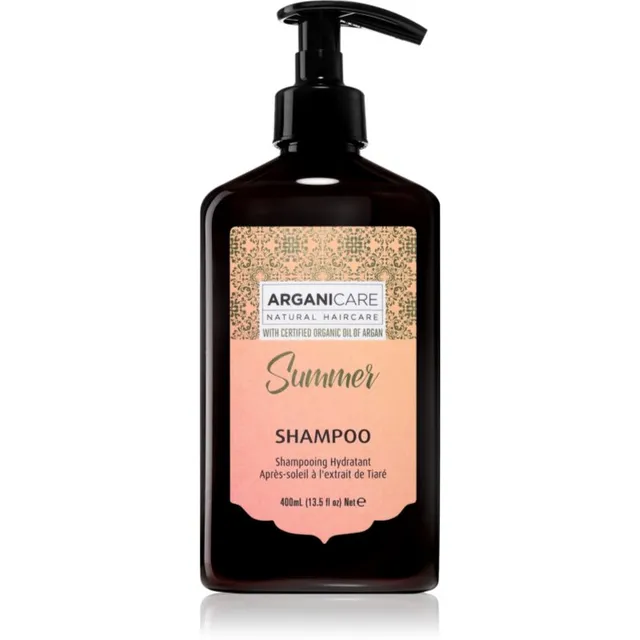 Arganicare Summer Shampoo Šampoon päikesestressis juustele 400 ml