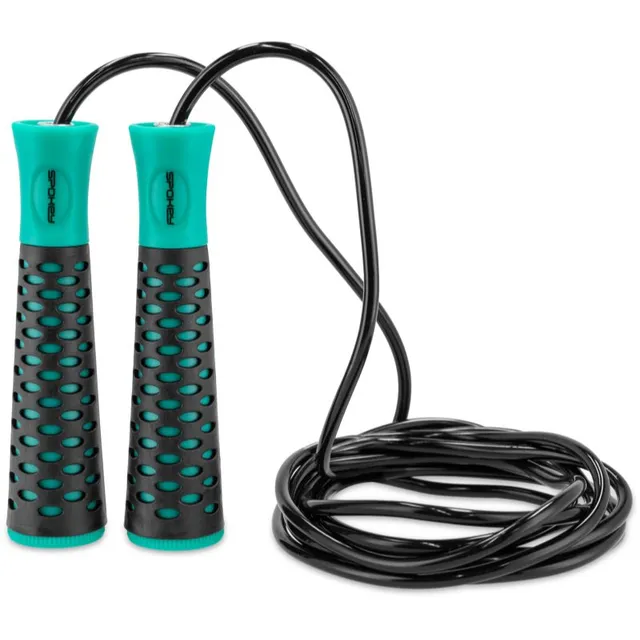 Spokey Candy Rope hüppenöör Black & Green 300 cm