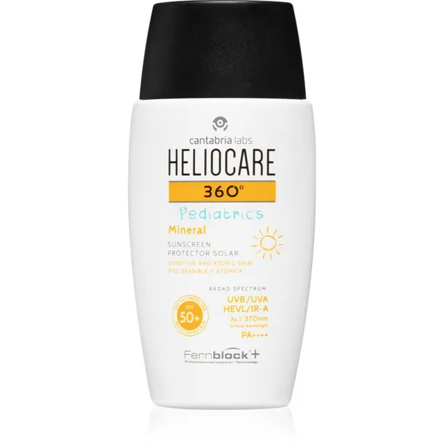 Heliocare 360° Pediatrics Mineraalne päikesekaitsevedelik SPF 50+ 50 ml