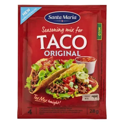 Taco maitseainesegu, SANTA MARIA, 28 g