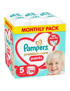 Pampers Premium Care Pants püksmähkmed suurus 5 108 tk