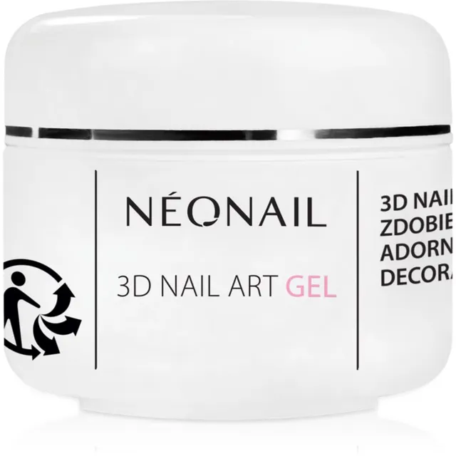 NEONAIL Nail Art 3D Gel Skulptureeriv geel küüntele varjund Clear 5 g