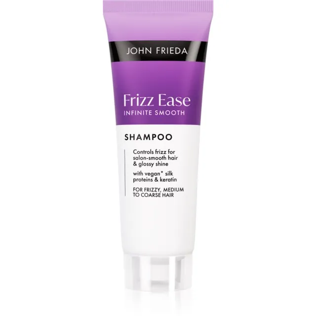 John Frieda Frizz Ease Infitine Smooth Shampoo Õrn puhastav šampoon juuste silumiseks 75 ml