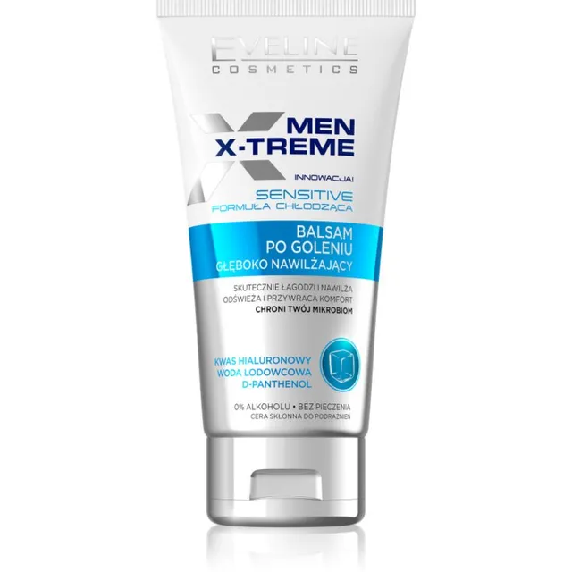 Eveline Cosmetics Men X-Treme Sensitive Niisutav raseerimisjärgne palsam tundlikule nahale 150 ml