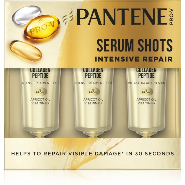 Pantene Pro-V Serum Shots Seerum juustele 3x15 ml