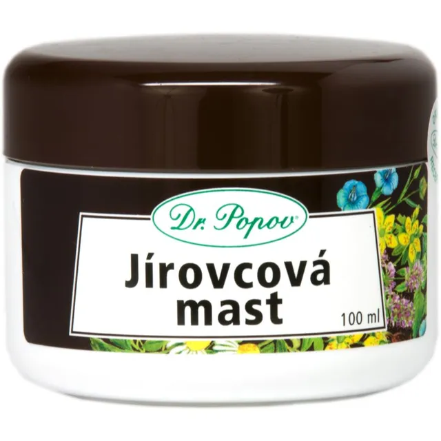 Dr. Popov Herbal ointments Horse chestnut Salv valu ja liigesejäikuse leevendamiseks 100 ml