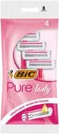Bic raseerija Pure Lady Pink 4tk