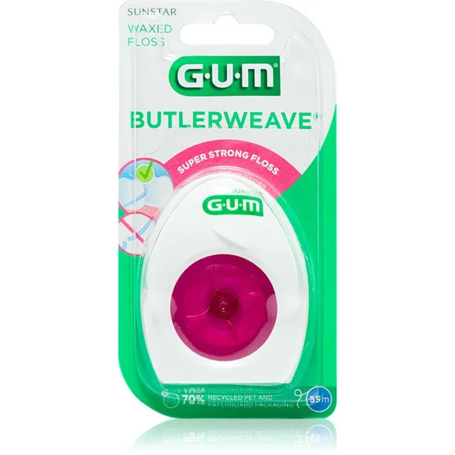 G.U.M Butlerweave Vahatatud hambaniit 55 m