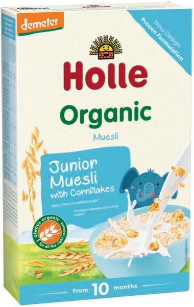 Mitmevilja hommikuhelbed maisiga beebidele alates 10. elukuust, biodünaamilised