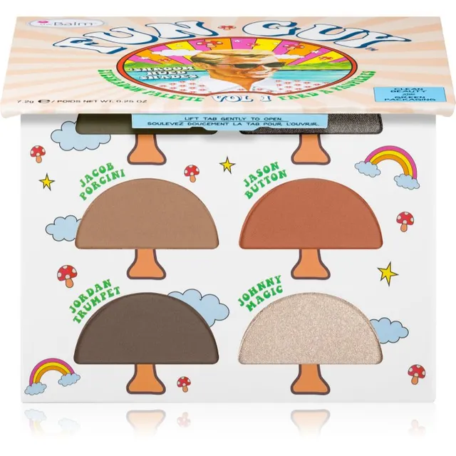 theBalm Fun Guy Eyeshadow Palette Vol 1 Lauvärvipalett 7.2 g