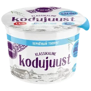 Farmi Kodujuust väherasvane, laktoosivaba 330 g