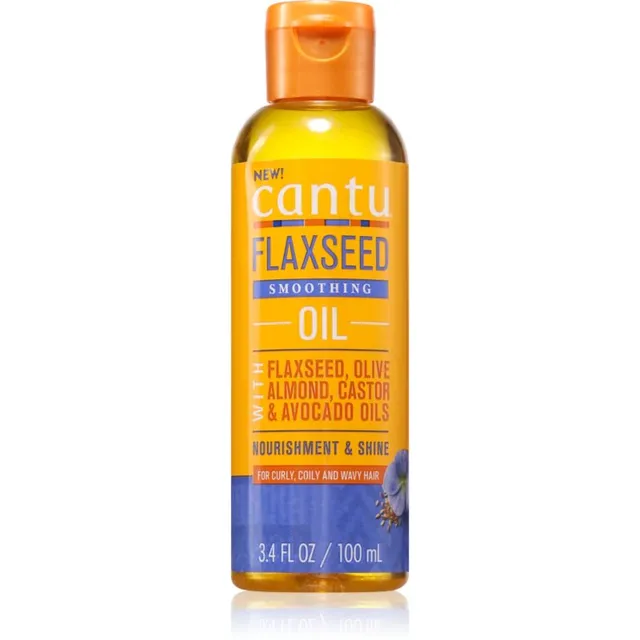 CANTU FlaxSeed Smoothing Oil Niisutav ja toitev juukseõli 100 ml