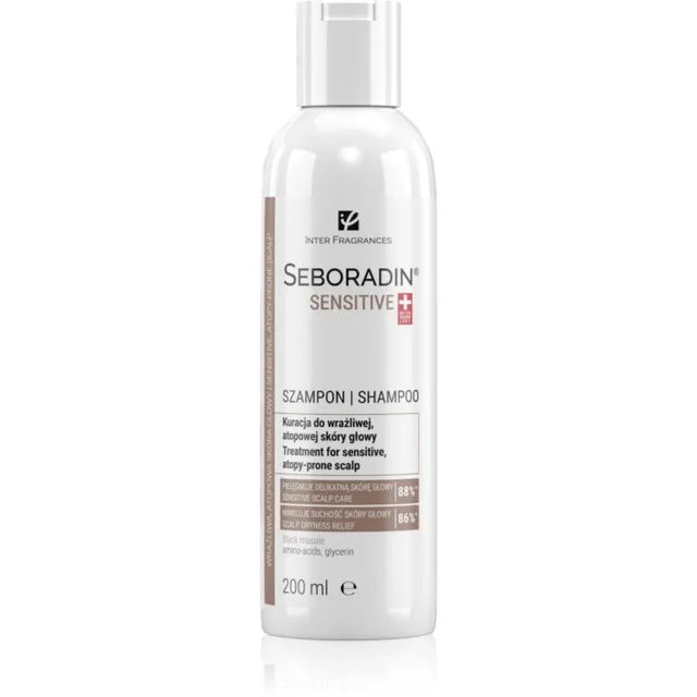 Seboradin Sensitive Õrn šampoon tundlikule peanahale 200 ml