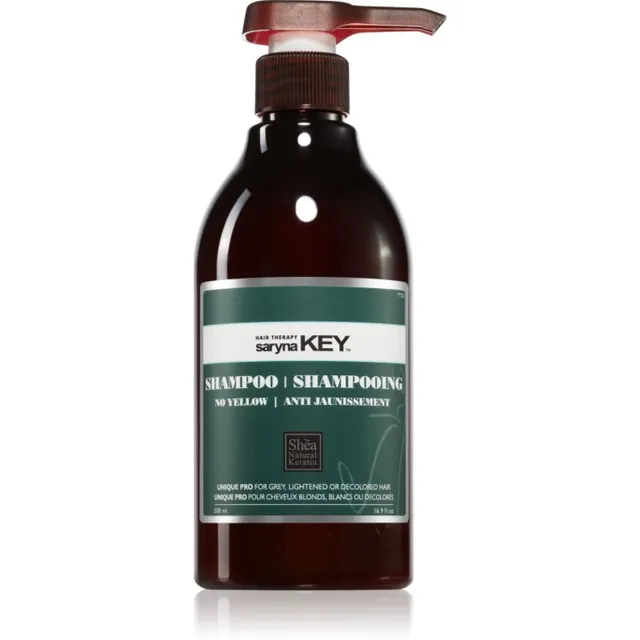 Saryna Key No Yellow Messingitoone neutraliseeriv šampoon sheavõiga 500 ml