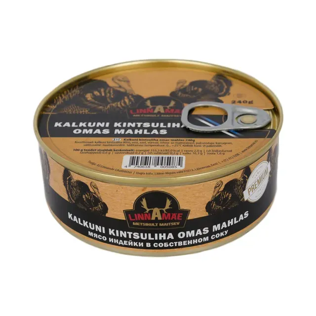 Kalkuniliha omas mahlas, LINNAMÄE LIHATÖÖSTUS, 240 g