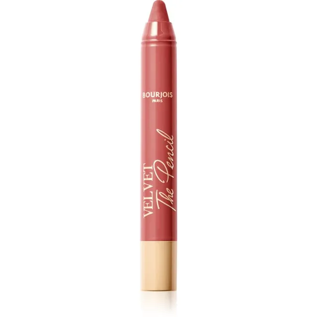 Bourjois Velvet the Pencil Huulepulk mati efektiga varjund 04 Less is Brown 1,8 g