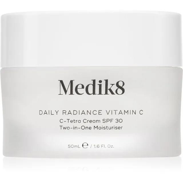 Medik8 Daily Radiance Vitamin C Antioksüdantne päevakreem C-vitamiiniga SPF 30 50 ml