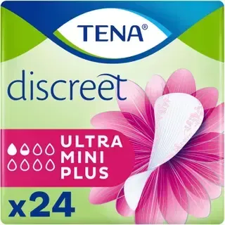 TENA Discreet Ultra Mini Plus inkontinents pesukaitse 24 tk