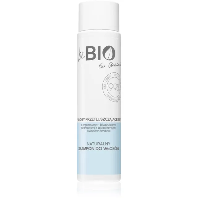 beBIO Greasy Hair Vedel orgaaniline šampoon rasustele juustele 300 ml
