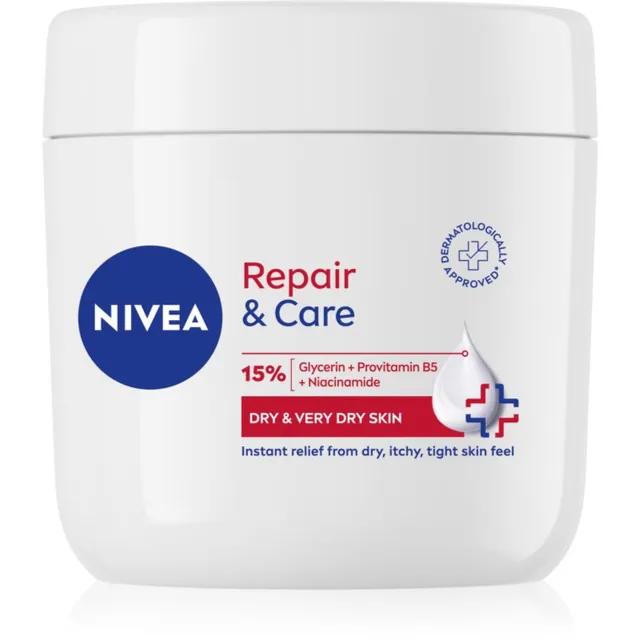 NIVEA Repair & Care Toitev ja taastav kreem kuivale nahale 400 ml