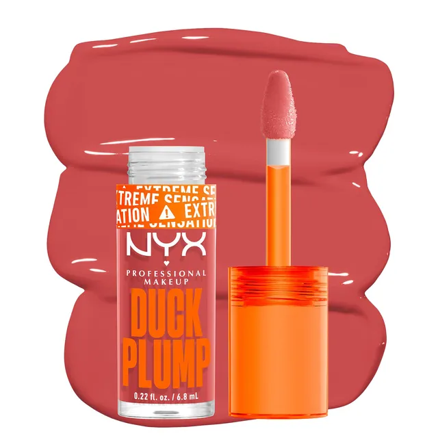 NYX Duck Plump High Pigment Lip Gloss No.3 Nude Swings 7ml