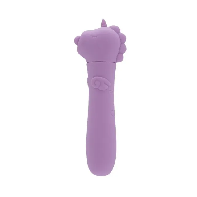 Unihorn USB Bullet kliitori stimulaatoriga vibraator Karma Lilac 11.5 cm
