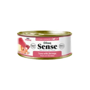 Dibaq Sense teraviljavaba tuunikala ja krevetiga konserv kassile 70g