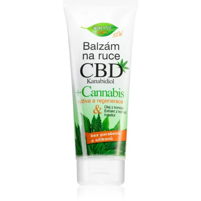 Bione Cosmetics Cannabis CBD Käsi taastav palsam CBDga 205 ml