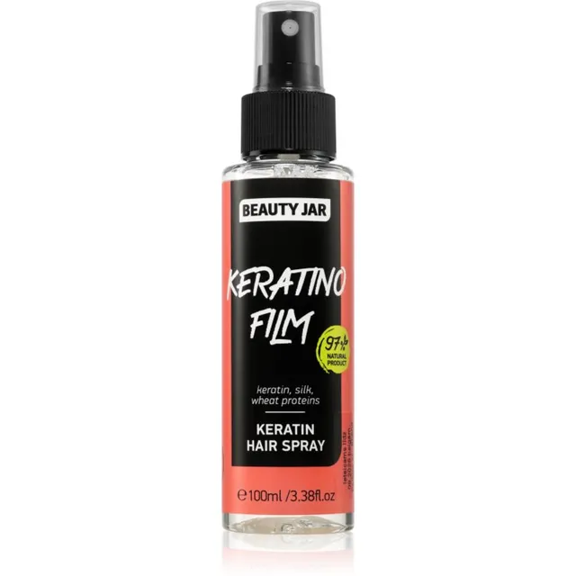 Beauty Jar Keratino Film Keratiinipihusti õhukestele stressis juustele 100 ml