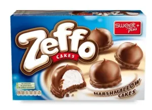 ZEFFO Zefiirikook Biskviidiga,Vahukomm Kakaopiima Glasuuriga 150g