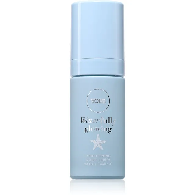 Yope Waterfully Glowing Brightening Night Serum Kirgastav seerum C-vitamiiniga 30 ml