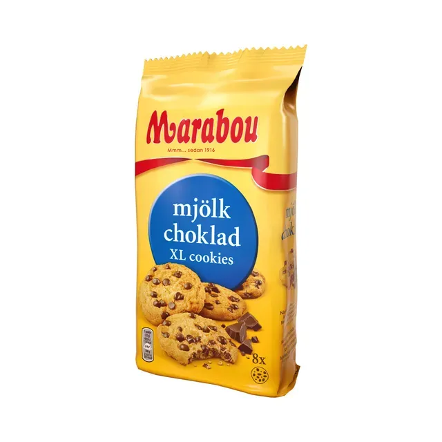 Küpsised piimašokolaadiga, MARABOU, 184 g